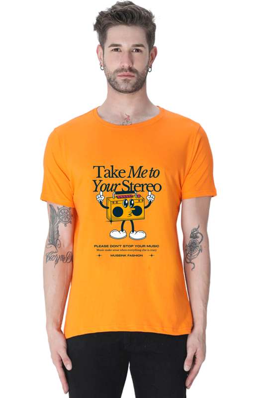 TAKE ME TO YOUR STEREO - CLASSIC UNISEX T-SHIRT